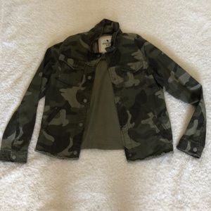 Kids Green Camo Jacket
